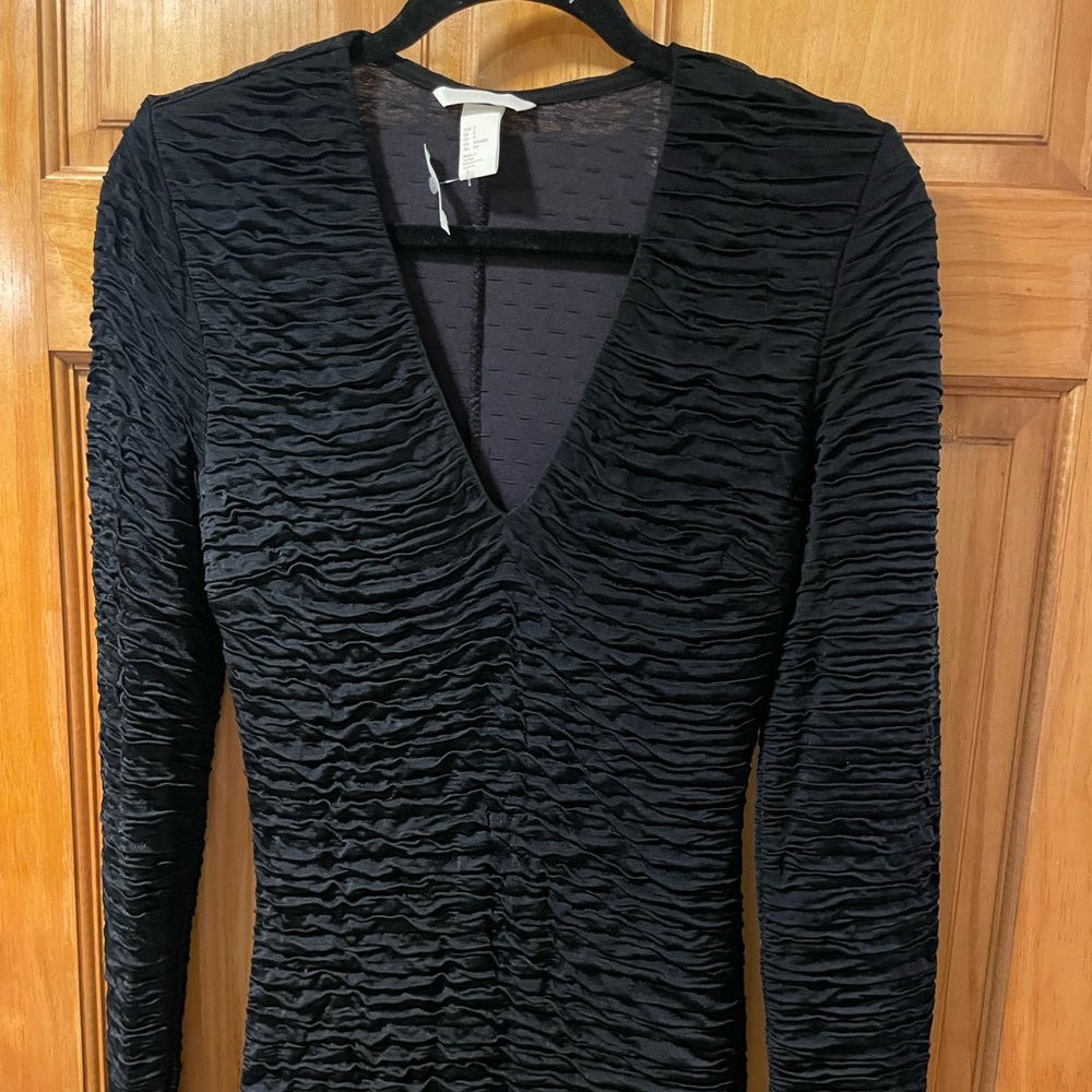 H&M Black Bodycon Cocktail Dress